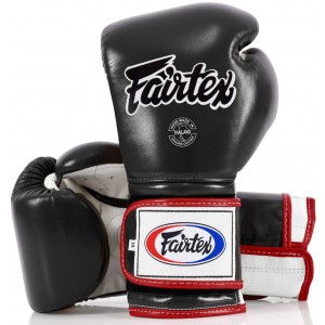 Перчатки боксерские Fairtex (BGV-9 Mexican Style Black/white/red)